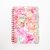 Cuaderno con elástico - Flores