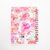 Cuaderno con elástico - Flores - comprar online
