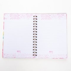 Cuaderno con elástico - Flores - Clandestine