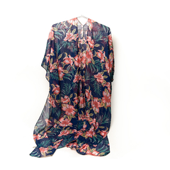 Kimono floreado