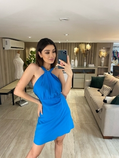 Vestido Raissa Azul