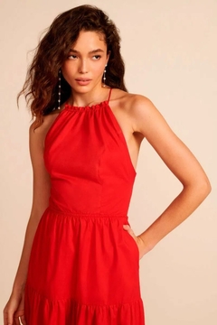 Vestido Leandra Vermelho - comprar online