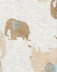 Carter's Osito-Pijama Algodón Broches Elefantes - comprar online