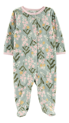 Carter´s Osito-Pijama Micropolar Broches Floral