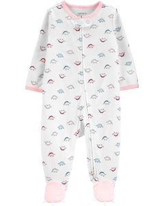 Carter's Osito-Pijama con cierre "Dinosaurio"