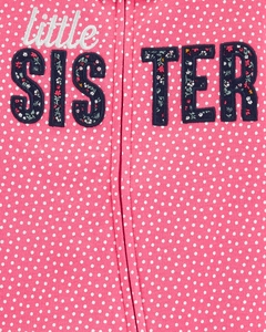 Carter's Osito-Pijama con cierre "Little Sister" - comprar online