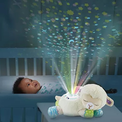 Proyector Peluche Para Bebé Ovejita Dulces Sueños