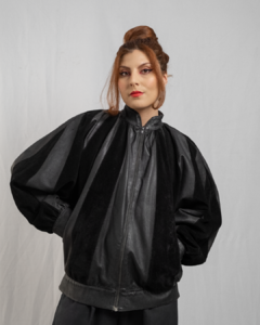 Jaqueta de couro vintage - loja online