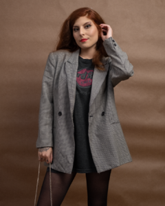 Blazer pied de poule - comprar online