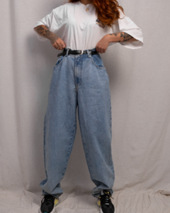 Calça Mom Jeans baggy nova 46/48