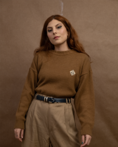 Blusa vintage de lã - loja online