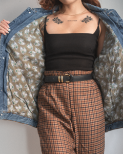 Jaqueta forrada vintage - comprar online