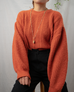 Blusa Tricot terracota