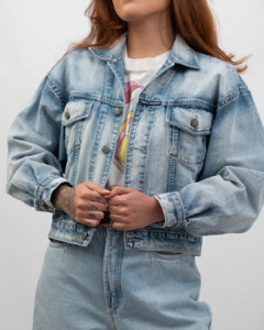 jaqueta jeans vintage - comprar online