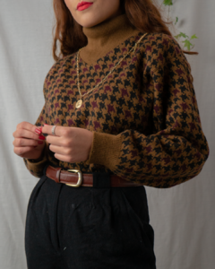 Blusa tricot vintage