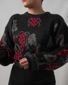 Blusão vintage de lã Luce com brinde na internet