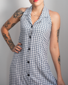 vestido frente única anêmona- P - comprar online