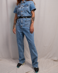 Macacão Jeans Oficina - comprar online