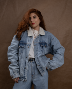 Jaqueta jeans forrada - comprar online