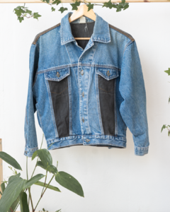 Jaqueta jeans vintage p - comprar online