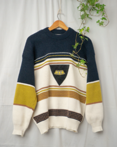blusa tricot vintage - comprar online