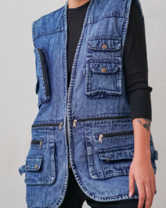 Colete jeans vintage street G - loja online