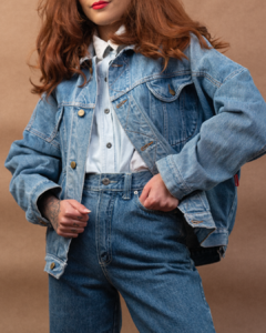 Jaqueta jeans vintage Luna - comprar online