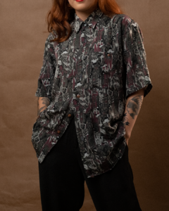 camisa estampada - comprar online