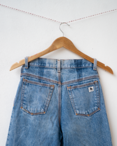 Calça mom vintage cintura alta - comprar online