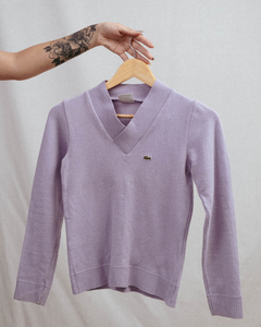 Suéter Lacoste lilás - comprar online
