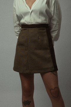Mini Skirt Pied de Poule