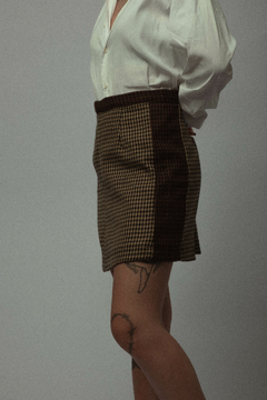 Mini Skirt Pied de Poule na internet