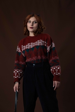 Blusão de lã vintage - comprar online