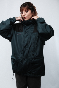 PARKA COLUMBIA GREEN - Cherry vintage 