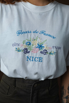 Camiseta fleurs de france - Cherry vintage 