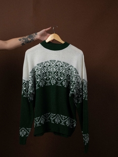 Blusa de lã green - comprar online