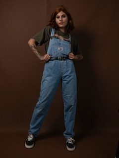 Macacão jeans vintage M na internet
