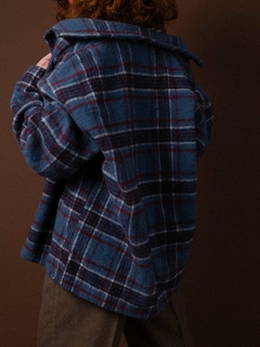 snacket jaqueta de lã - Cherry vintage 