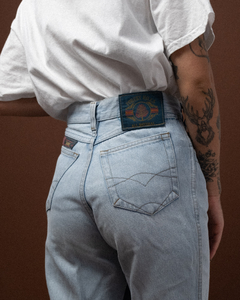 Calça vintage jeans na internet