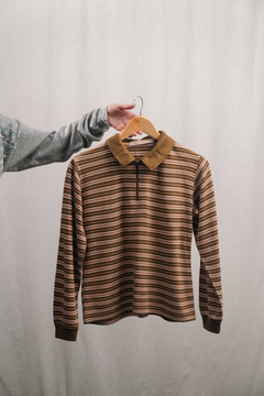 Suéter listrada vintage p na internet