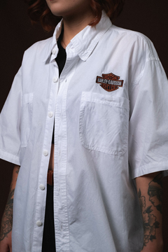 Camisa branca Harley Davidson - loja online