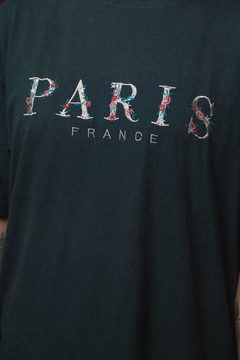 Camiseta Paris Green - Cherry vintage 