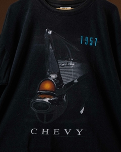 Camiseta Chevy 1957 tamanho GG - Cherry vintage 