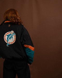 Jacket NFL dolphins 90's