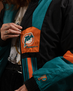 Jacket NFL dolphins 90's - comprar online