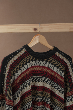 Imagem do Blusa de lã estampada vintage