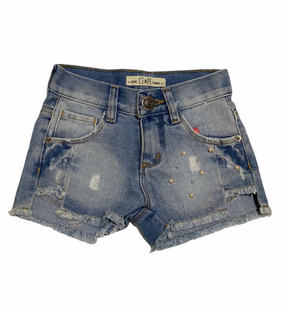 SHORT JEAN CON PERLAS Comprar en Mandy s