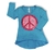 REMERA PEACE C/TACHAS