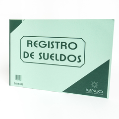 LIBRO REGISTRO DE SUELDO IGNEO