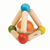 Juguete de agarre triangular color - Plantoys